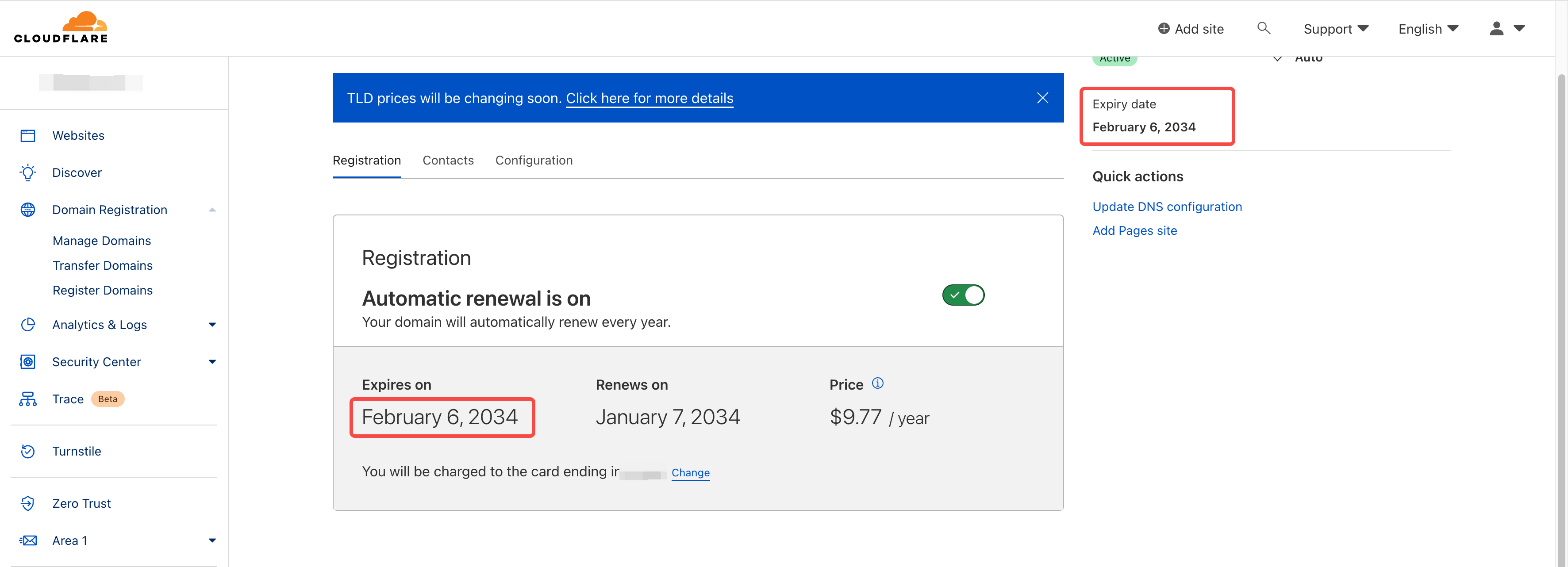 domain expiry date